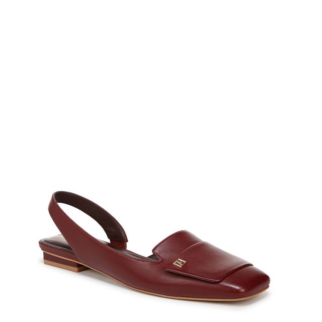 Berry Red Leather