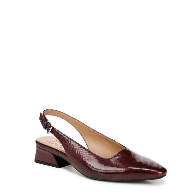 Cranberry Faux Leather
