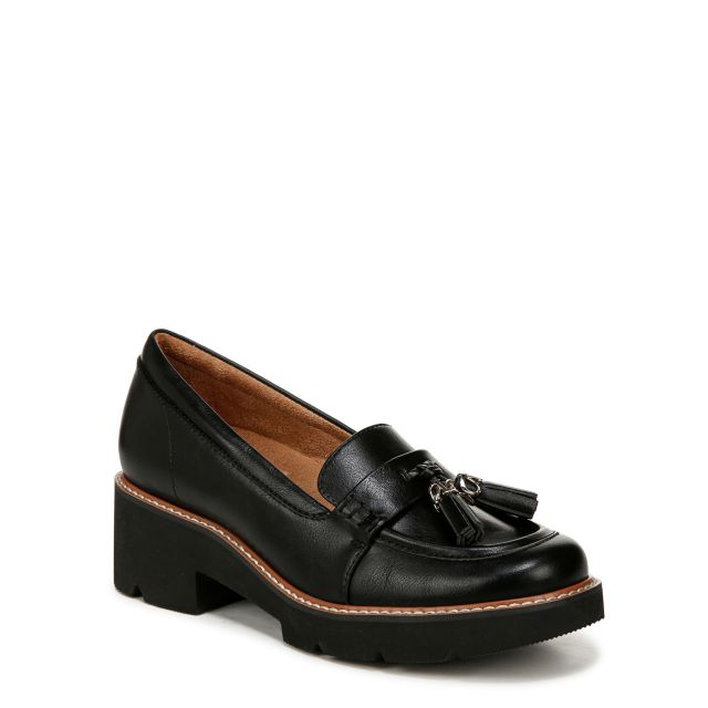 Black Faux Leather