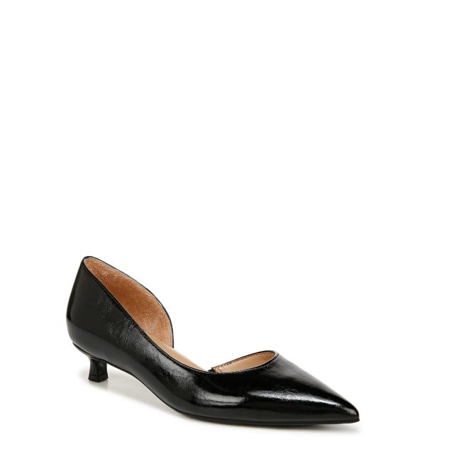 Black Faux Leather