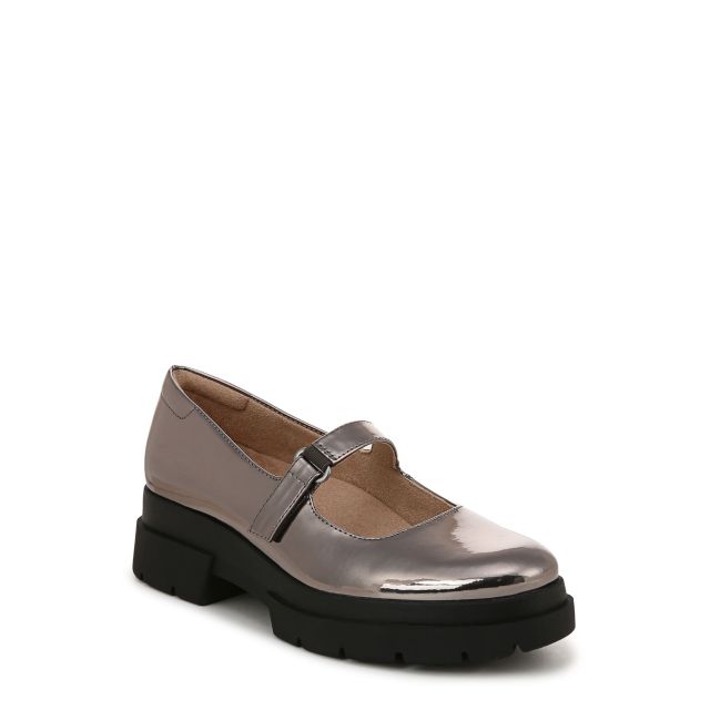 Pewter Faux Leather
