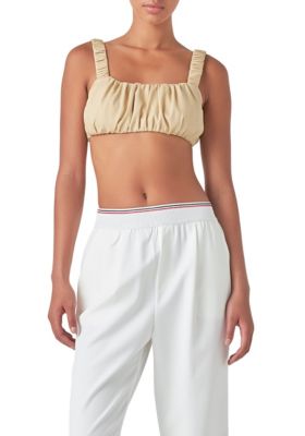 Scrunchie Bandeau Top