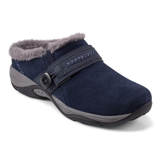 Navy Suede