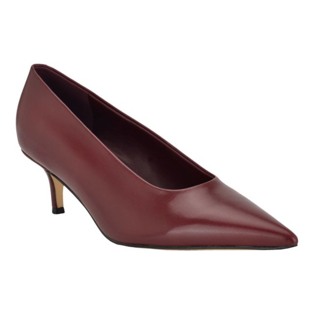 Dark Red Leather
