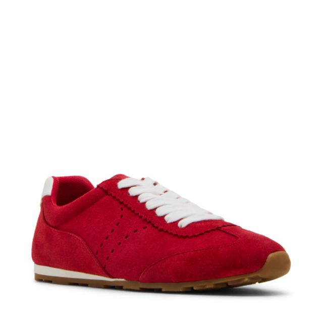 RED SUEDE