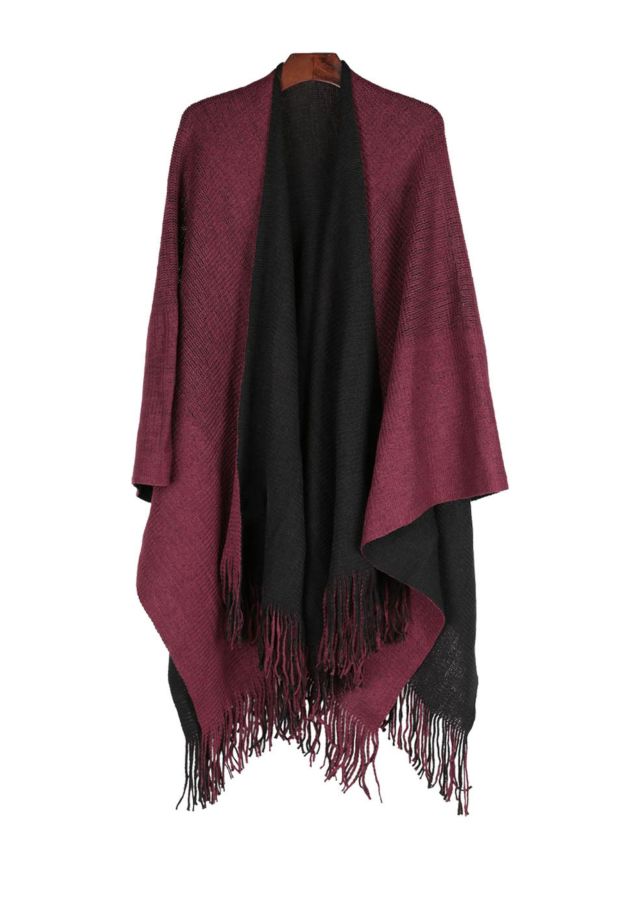 BURGUNDY BLACK