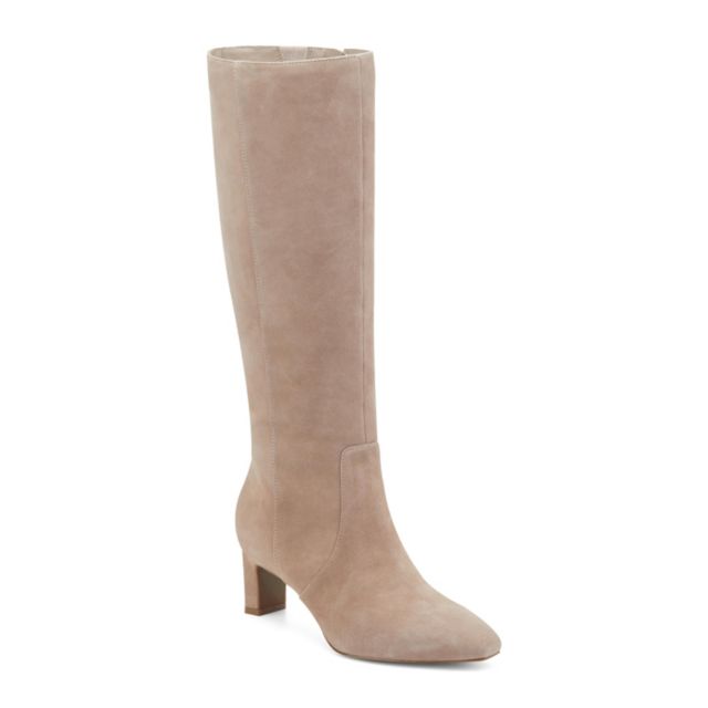Beige Suede