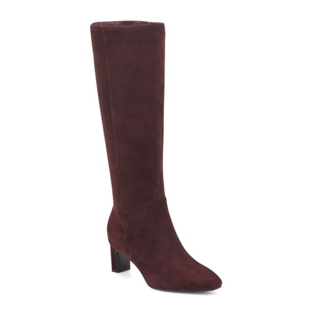 Burgundy Suede