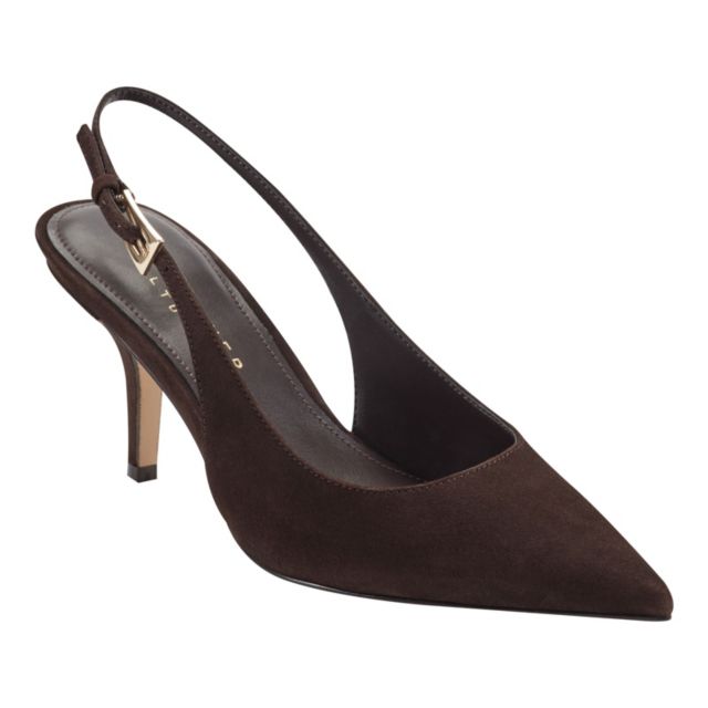 Dark Brown Suede