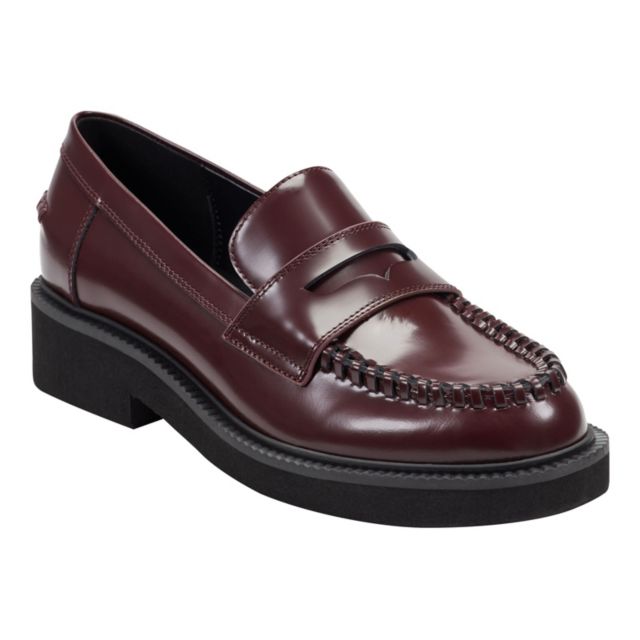 Dark Red Leather