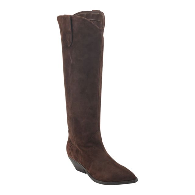 Dark Brown Suede