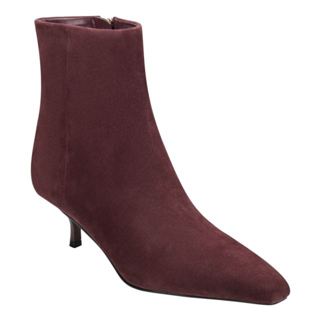 Dark Red Suede