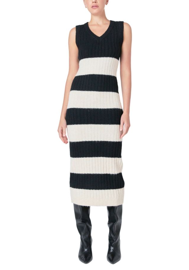BLACK/CREAM