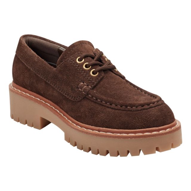 Dark Brown Suede