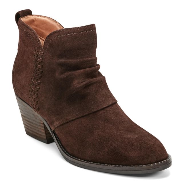 Dark Brown Suede