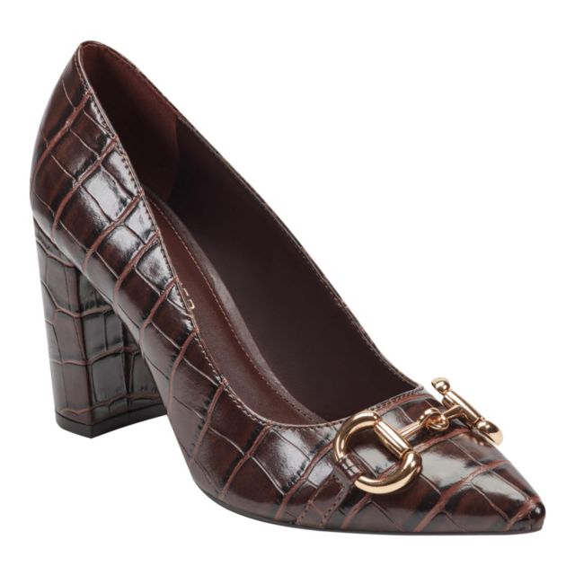 Dark Brown Croco