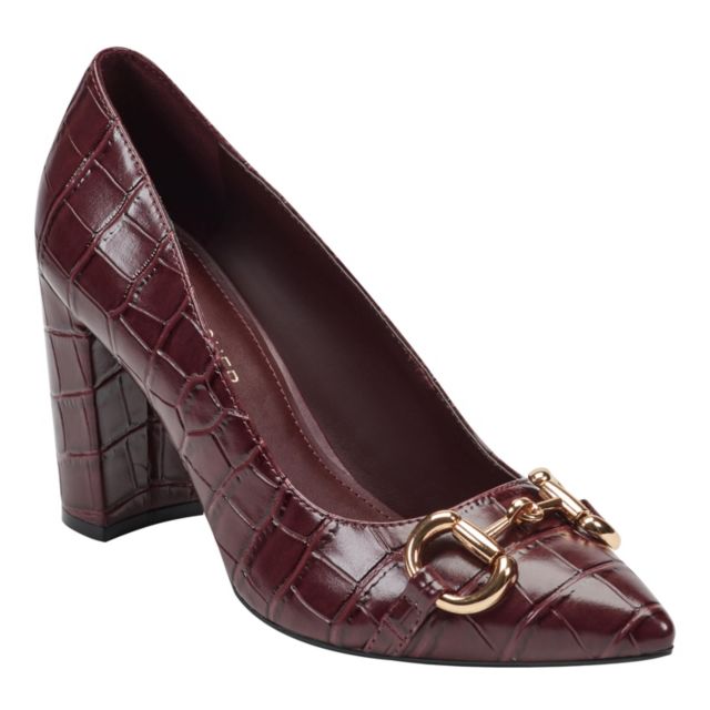 Dark Red Croco