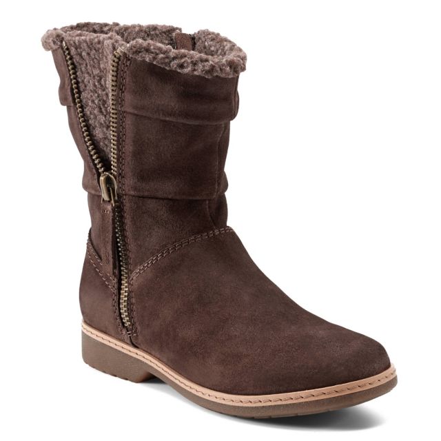 Dark Brown Suede