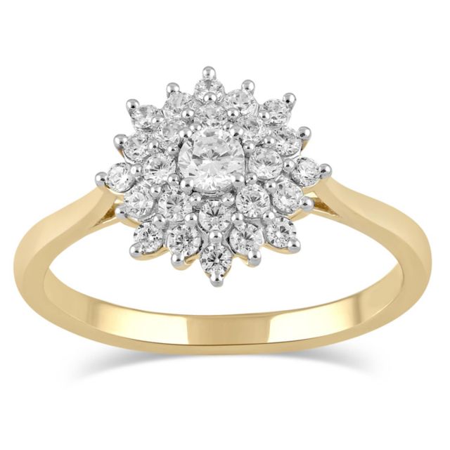 Sterling Silver with yellow plating