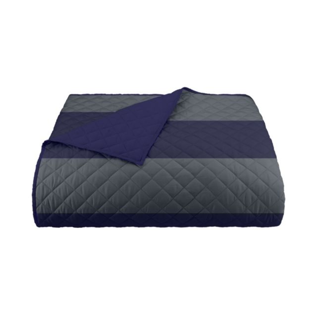 Graphite/Navy Rugby Stripe