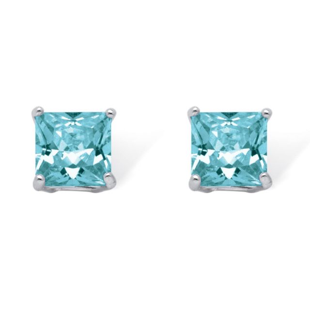 December - Simulated Blue Topaz