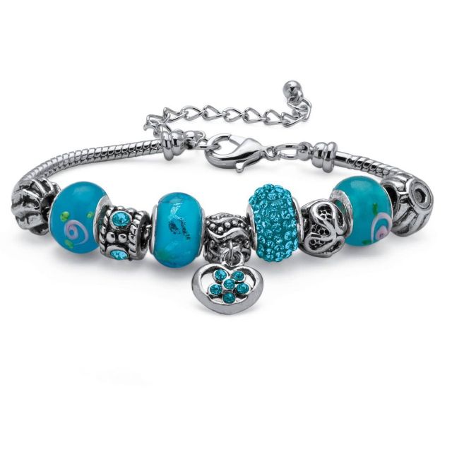 December - Simulated Blue Topaz