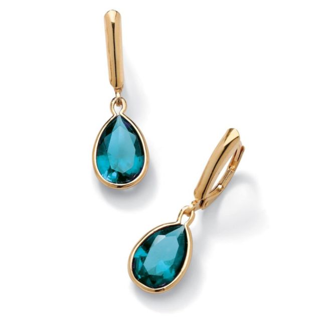 December - Simulated Blue Topaz