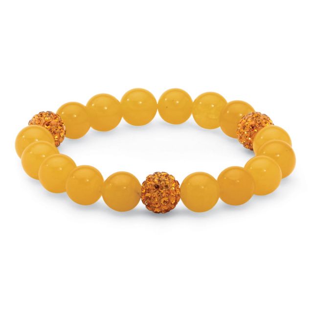 November - Simulated Citrine