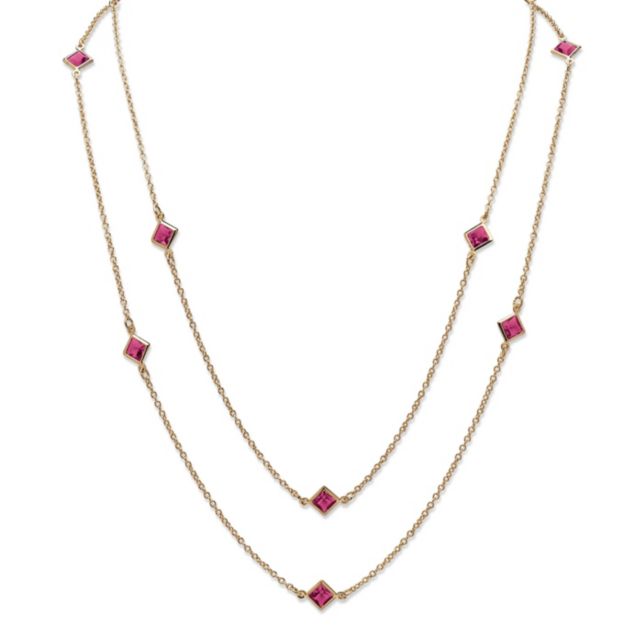 October - Simulated Pink Tourmaline