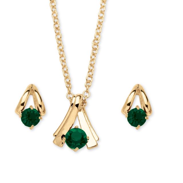 May - Simulated Emerald