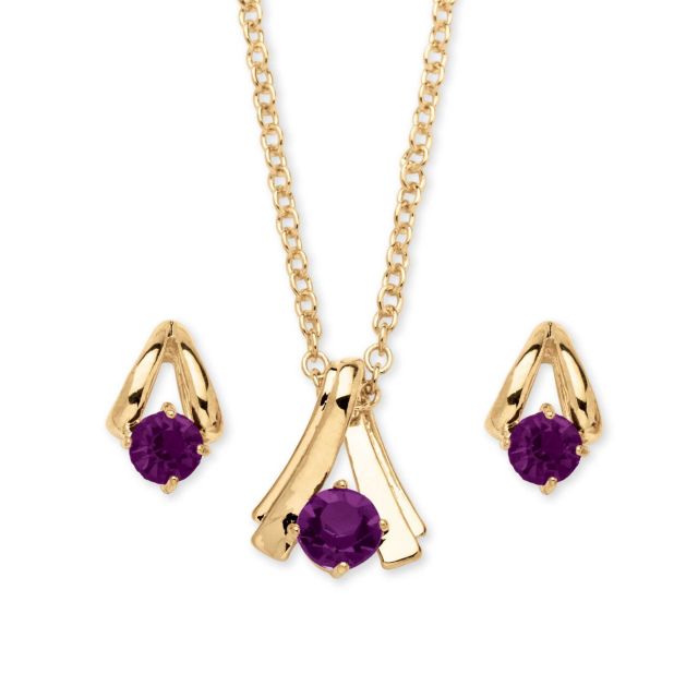 February - Simulated Amethyst
