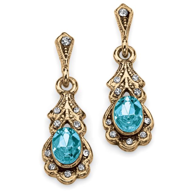 December - Simulated Blue Topaz