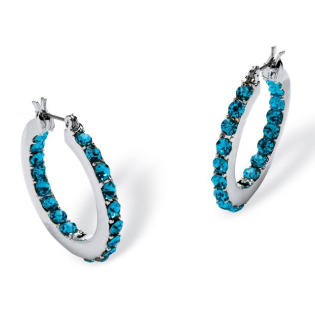 December - Simulated Blue Topaz