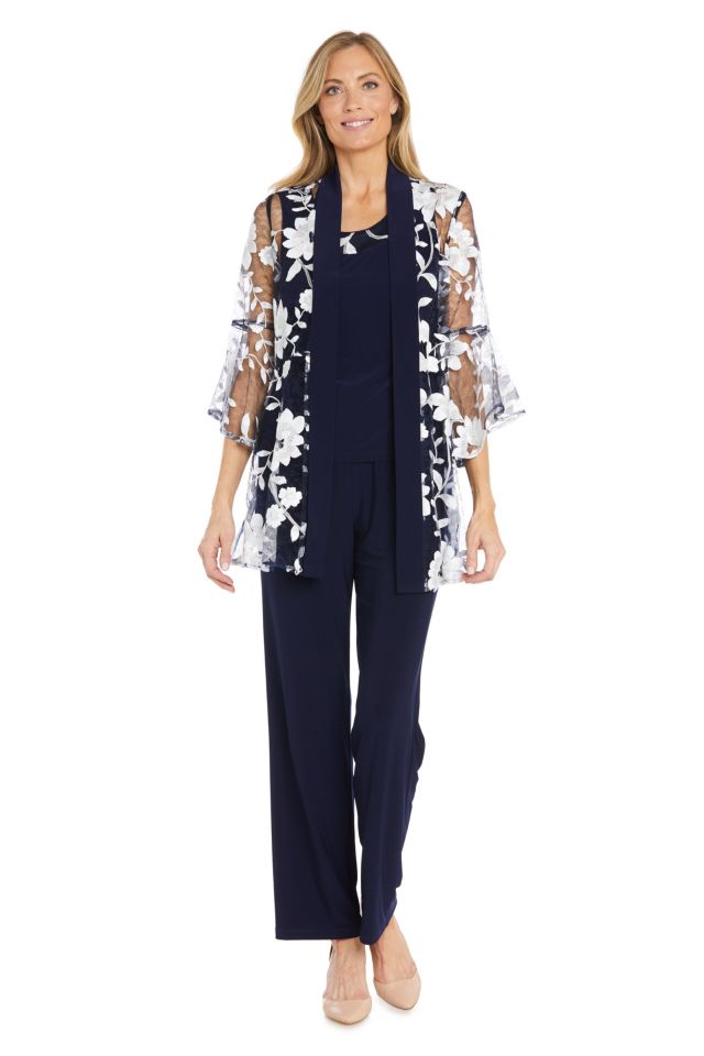 Navy White