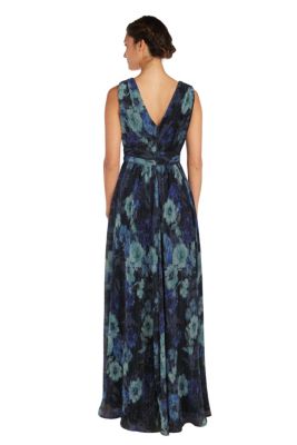 Nightway Sleeveless Floral Print V Front W Mesh Detail, V Back, And ...