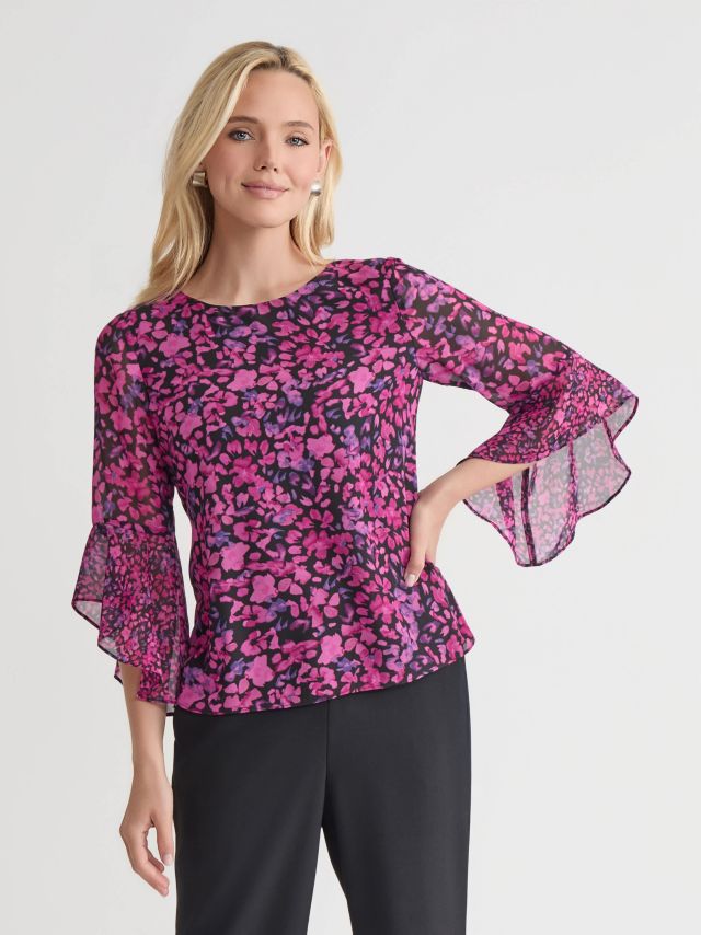 BLACK/CERISE MULTI