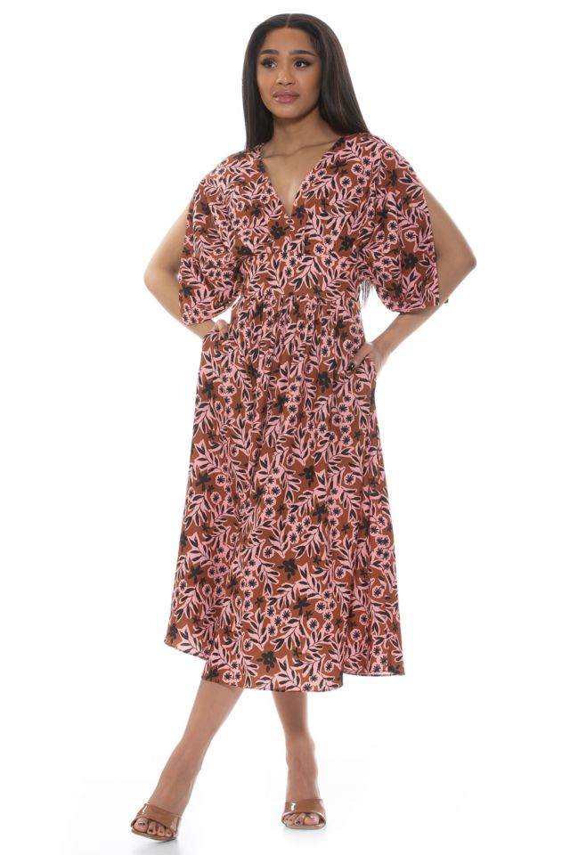 Brown Floral