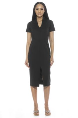 Acadia U Neck Midi Dress