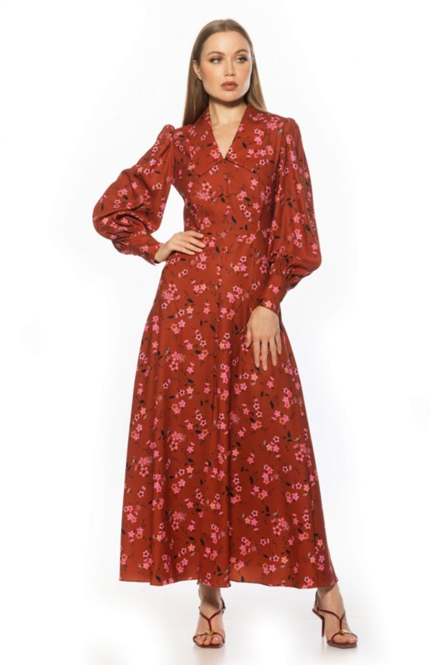 Brown Floral