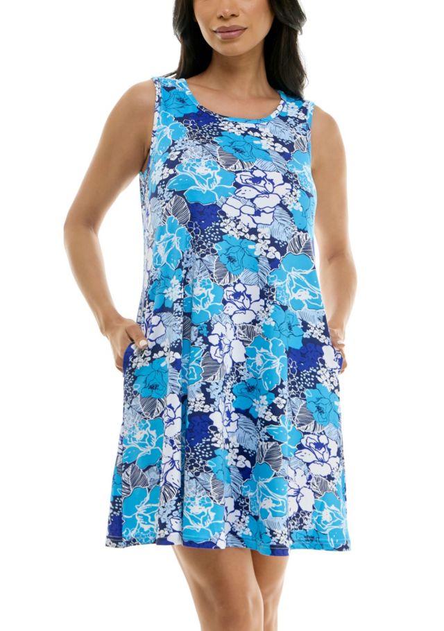 BLUE/IVORY