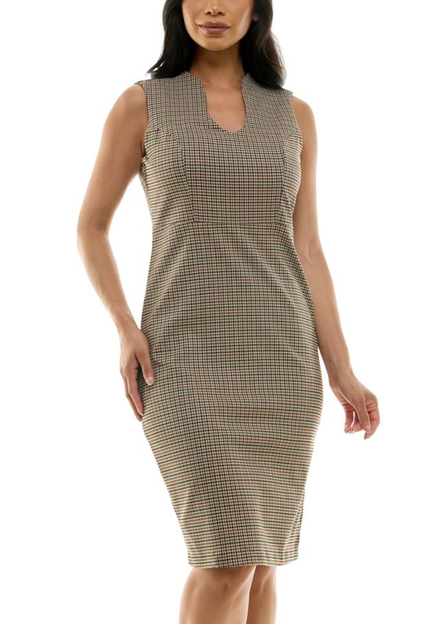 BLACK/TAN MULTI PLAID