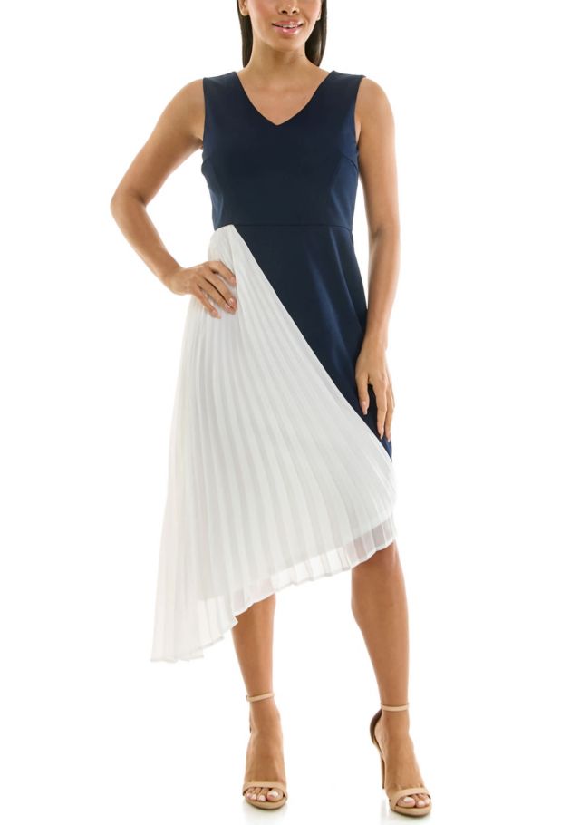 NAVY/IVORY