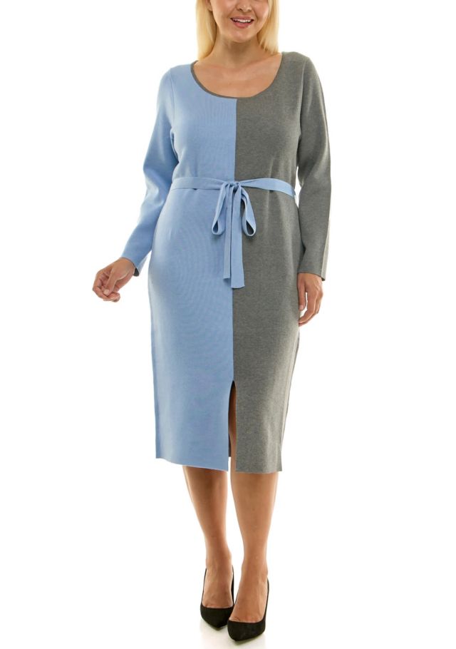 SOFT BLUE/CHARCOAL