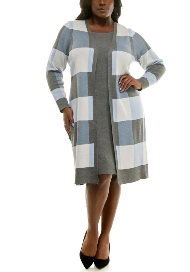 CHARCOAL/ LIGHT BLUE