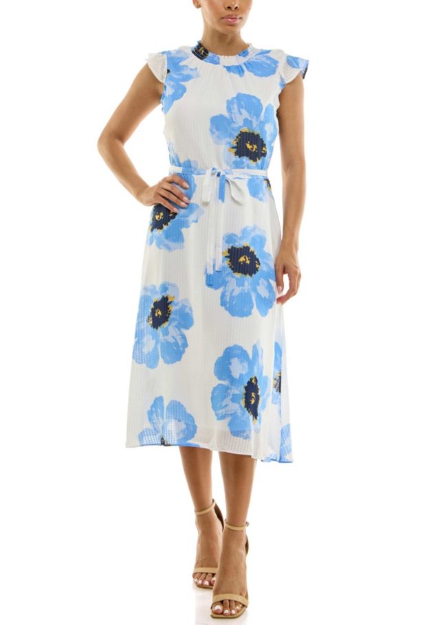 WHITE/BLUE MULTI