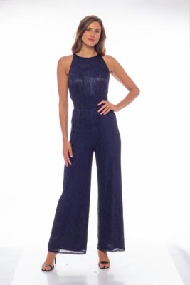 Smocked Waist Dulce Pleated Jumpsuit