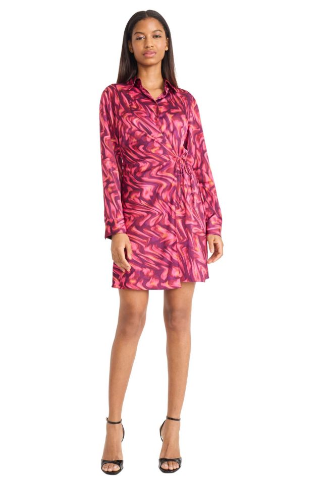 DEEP WINE/HOT PINK