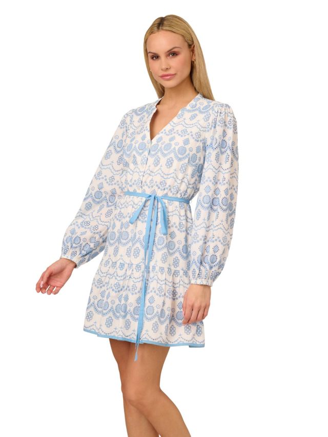 LIGHT BLUE/IVORY