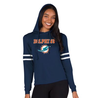 NFL Marathon Ladies Miami Dolphins Knit L/S Hoodie