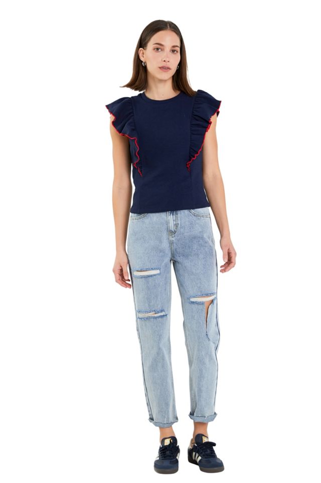 NAVY/RED